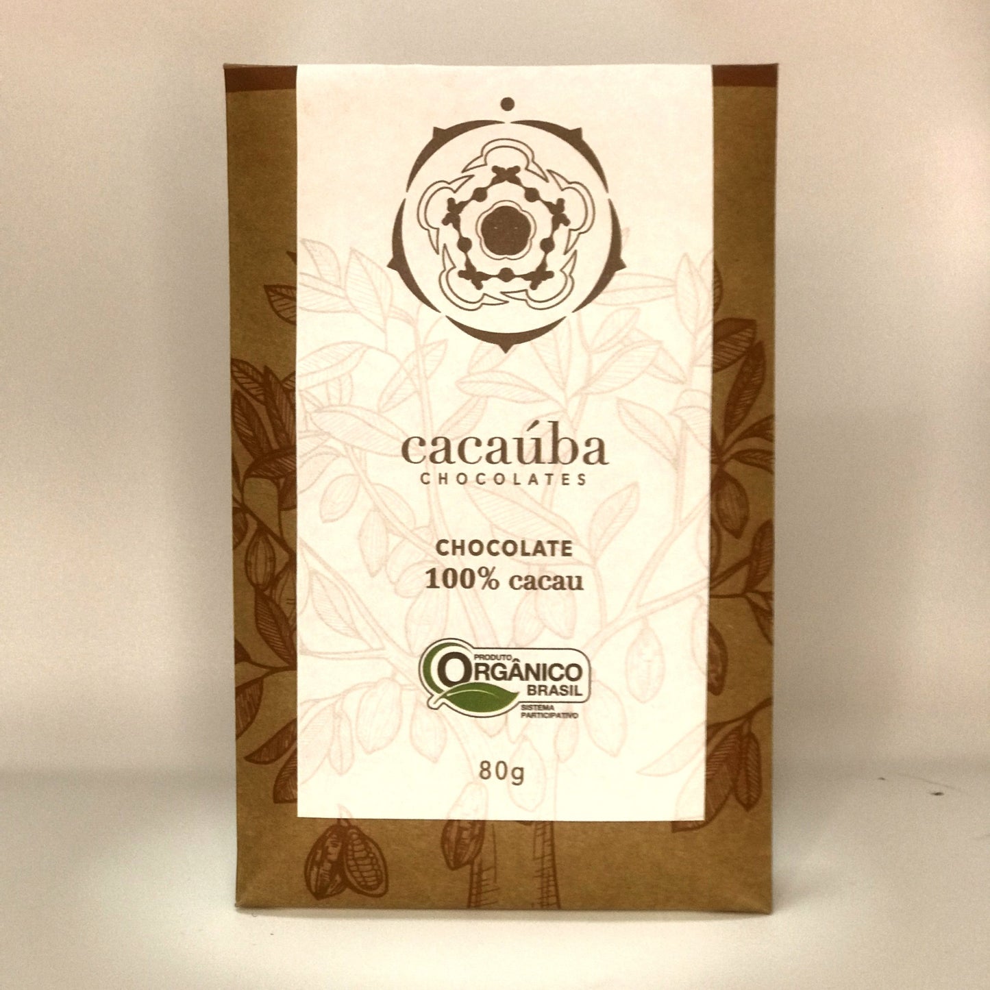 Barra 100% cacau - Cacau Cerimonial - 80g