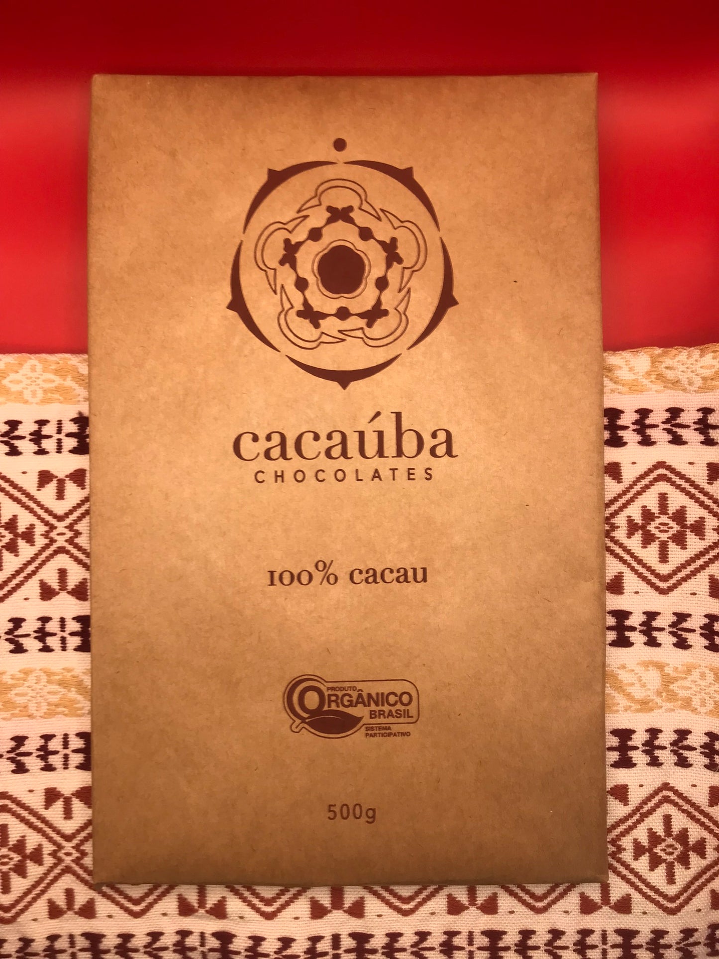 Barra 100% cacau - Cacau Cerimonial 500g